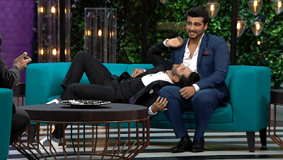 Varun Dhawan Flirting With Arjun Kapoor Koffee With Karan Season 5
