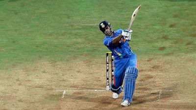 MS Dhoni Hits A Six and India wins the 2011 Cricket World Cup Final Against Sri Lanka