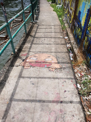 Street Grafitti In Bangkok Thailand