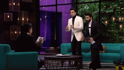 Ranbir Kapoor Ranveer Singh Ek Pal Ka Jeena Dance Hrithik Roshan Koffee With Karan Season 5