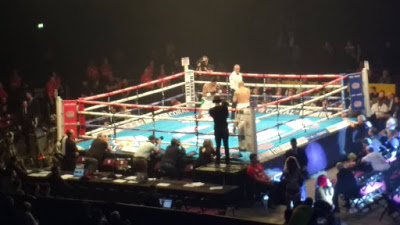 Indian Boxer Vijender Singh at Manchester Arena UK